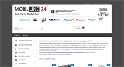 Desktop Screenshot of mobilline24.de